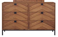 Legends Home Astoria Natural Herringbone Dresser