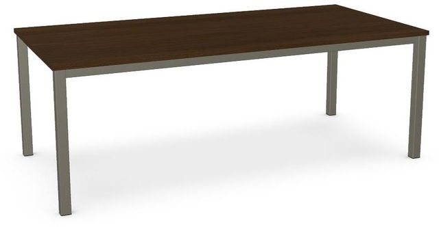 Amisco Customizable Nicholson Walnut Veneer Table-0