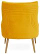 VIG Furniture Modrest Everly Yellow Accent Chair-2