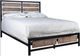 New Classic® Home Furnishings Elk River Rustic Brown Eastern King Panel Bed-0