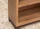 International Furniture Direct Natural Parota Cappuccino Brown Bookcase-1