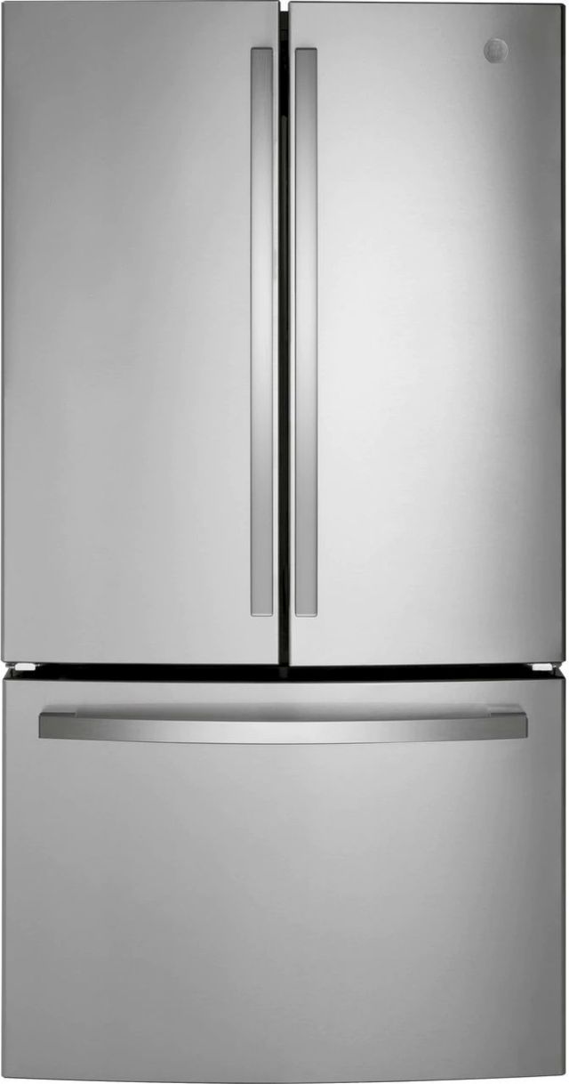 GE® 27.0 Cu. Ft. Fingerprint Resistant Stainless Steel French Door Refrigerator-0