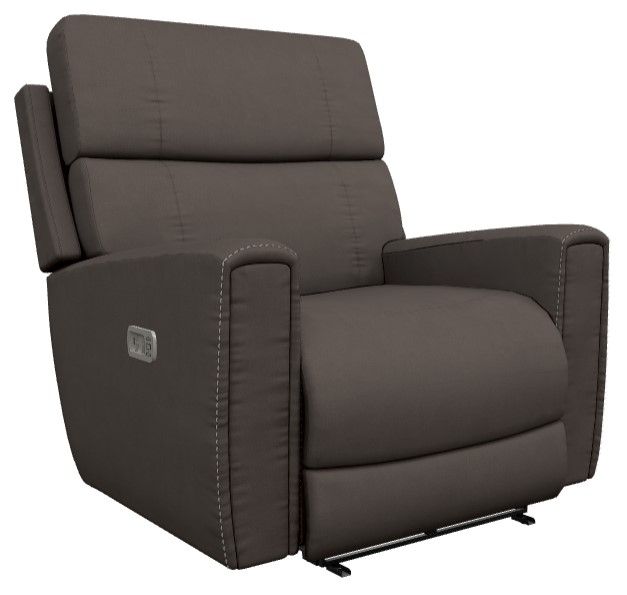 La-Z-Boy® Apollo Slate Leather Power Wall Recliner with Headrest and Lumbar-0
