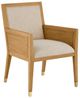 Currey & Company Santos Sea Sand Arm Chair-0