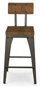 Amisco Customizable Upright Counter Stool-1