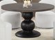 Furniture of America® Essen Espresso Round Dining Table with Black Base-0