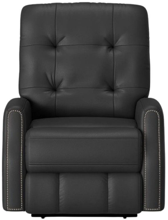 Flexsteel® Customizable Devon Power Recliner with Nailhead Trim-2