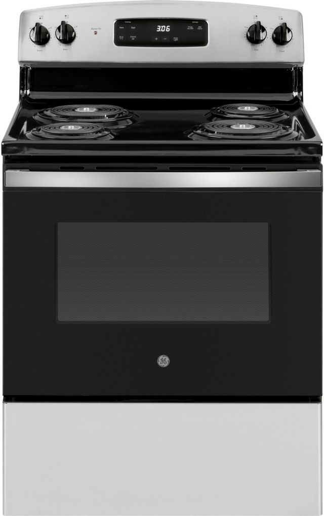 GE® 4 Piece Stainless Steel Electric Kitchen Package-3