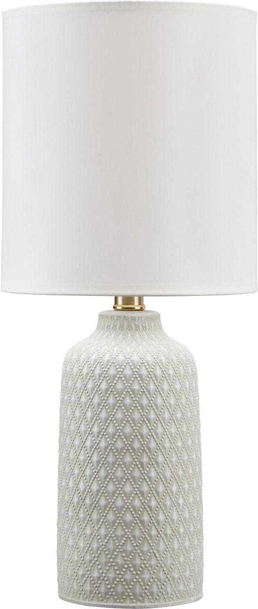 Signature Design by Ashley® Donnford 2-Piece Antiqued Gray Table Lamp Set-1