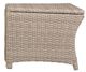 CabanaCoast® Customizable Riverside SolWeave® Wicker Outdoor Storage Wedge Table-1