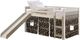 Donco Kids Green Camo/Gray/White Youth Twin Panel Low Tent Loft-0