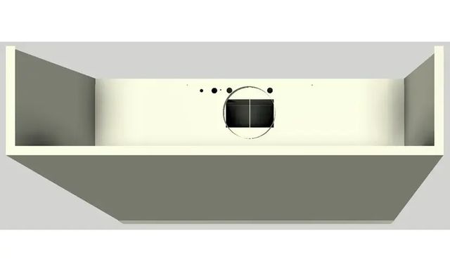 Vent-A-Hood® 54" Biscuit Wall Hood-1