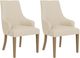 Riverside Furniture Mix-N-Match Chairs 2-Piece Ivory Swoop Arm Upholstered Dining Arm Chair Set-0