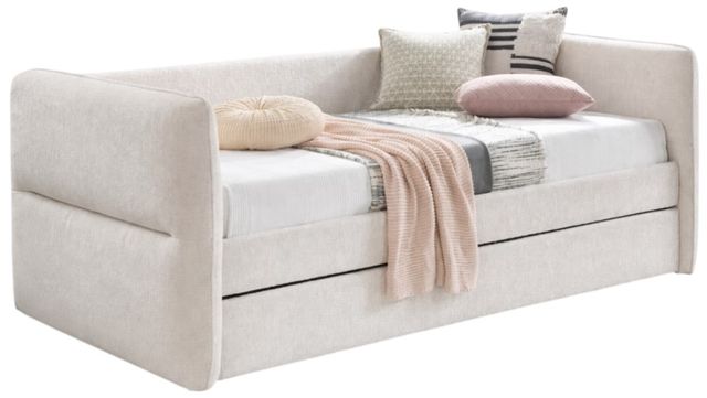 Crown Mark Philipa Oatmeal Upholstered Daybed-0