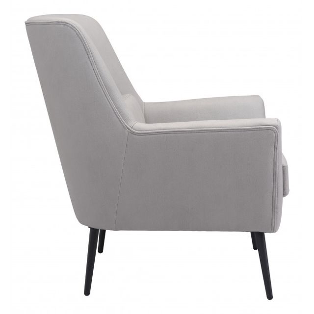 Zuo® Modern Ontario Gray Accent Chair-1