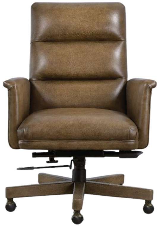 Hooker® Furniture EC Starling Warm Brown Executive Swivel Tilt Chair-2