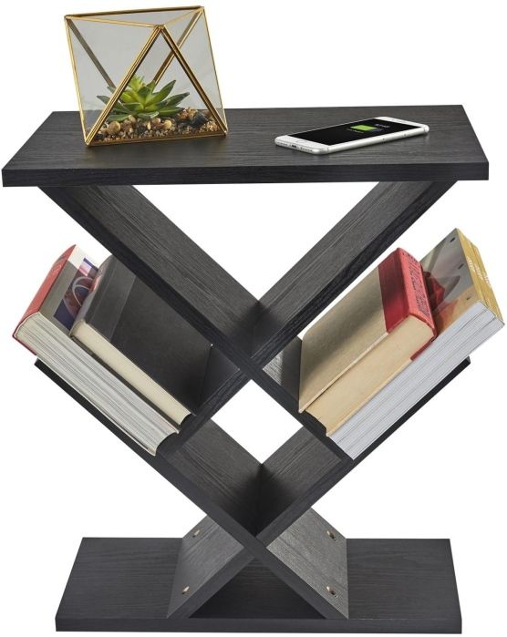 Adesso® Zigzag Black Accent Table-2