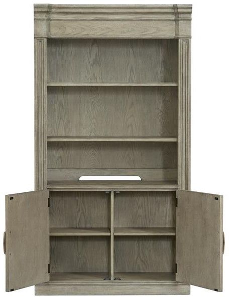 Riverside Furniture Wimberley Pavestone Bunching Bookcase-3