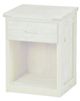 Crate Designs™ Furniture Cloud 30" Tall Nightstand with Lacquer Finish Top Only-0