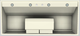 Vent-A-Hood® 54" Biscuit Wall Mounted Range Hood-3