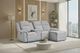 Global Furniture USA U8879 2-Piece Gray Power Reclining Right-Arm Facing Sectional with Chaise-1