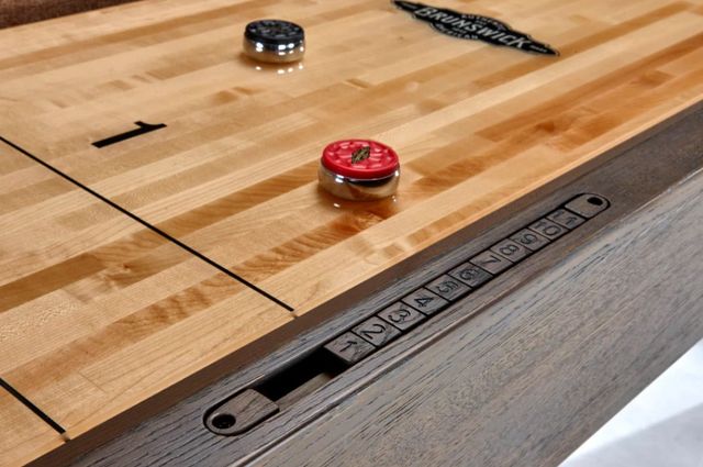 Brunswick Soho Nutmeg 12' Shuffleboard Table-2