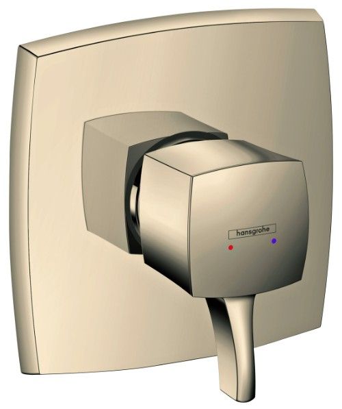 Hansgrohe Ecostat Classic Square Polished Nickel Pressure Balance Trim-0