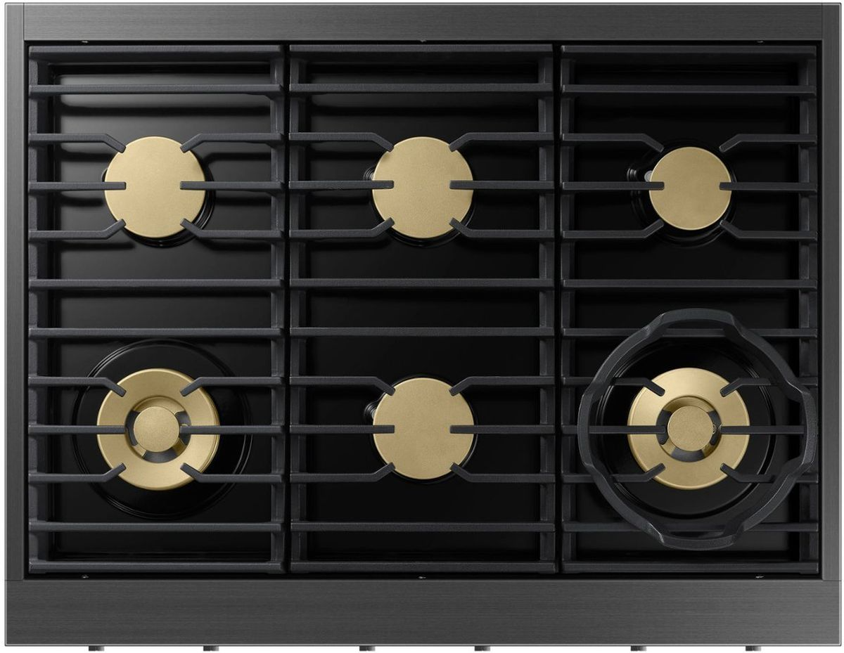 Dacor 36" Graphite Stainless Natural Gas RangeTop - Thumbnail 3