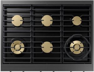 Dacor 36-inch Graphite Stainless Natural Gas Rangetop Dacor 36-inch Graphite Stainless Natural Gas Rangetop
