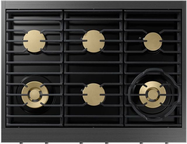 Dacor® 36" Graphite Stainless Natural Gas RangeTop-3