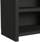 Elements International Ridgemont Black Open Bookcase-3