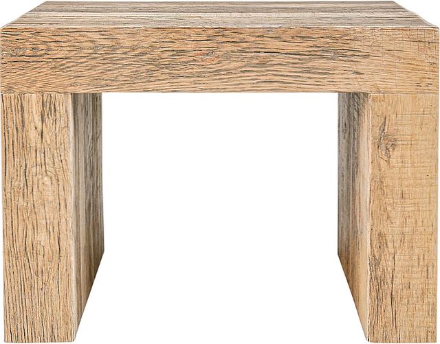 Moe's Home Collection Evander Natural Aged Oak Dining Stool-1