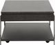 Magnussen Home® Spencer Aged Nickel/Dark Briarsmoke Lift Top Storage Cocktail Table with Casters-4