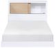 Homelegance® Asker Natural/White Twin Bookcase Bed-2