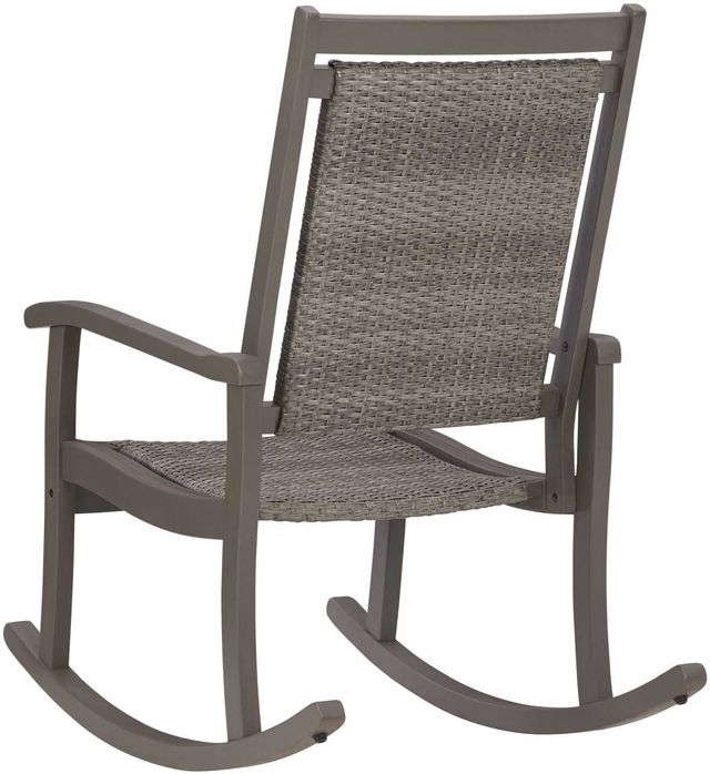 Signature Design by Ashley® Emani Gray Rocking Chair-3