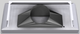 Vent-A-Hood® Designer Series 60" White Wall Mounted Range Hood-5