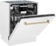 Zline Autograph Edition 24" White Matte Built In Dishwasher-3
