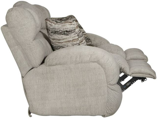 Catnapper® Ashland Buff Lay Flat Manual Reclining Loveseat with Console-6