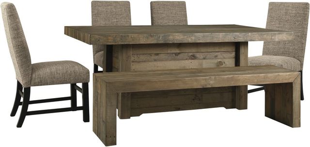 Signature Design by Ashley® Sommerford Brown 65” Dining Room Bench-3