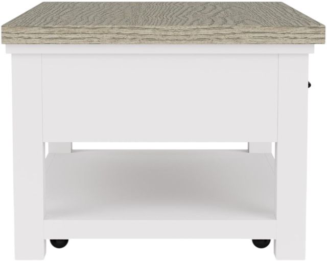 Riverside Furniture Cora Fog Small Cocktail Table with Cloud Base-3