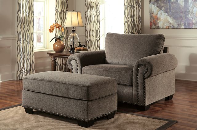 Benchcraft® Emelen Alloy Chair and a Half-1