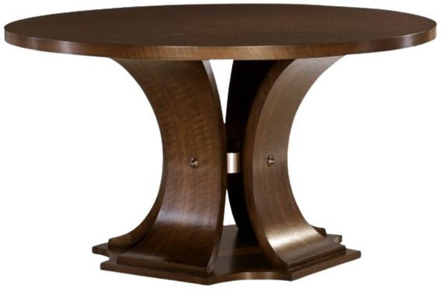 Century® Citation Sanford Brunette 64" Round Dining Table