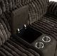 Furniture of America® Dionysus Brown Manual Reclining Loveseat-5