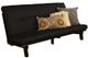 Kodiak Furniture Carson Java/Twill Black Full Futon with Mattress-0