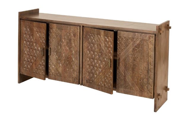 Jaipur Furniture Sonali Light Walnut Sideboard-2