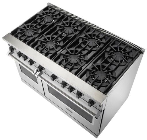 Viking® 5 Series 48” Spiced Cider Pro Style Liquid Propane Gas Range-4