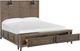 Magnussen Home® Bay Creek Toasted Nutmeg Complete King Lamp Panel Storage Bed-1