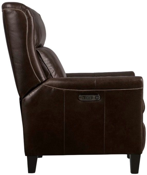 Hooker® Furniture RC Henley Benjamin Burgundy Power Recliner with Power Headrest-3