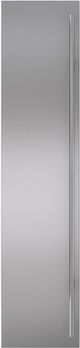 Sub-Zero® Classic 36" Stainless Steel Flush Inset Freezer Door Panel with Tubular Handle-0