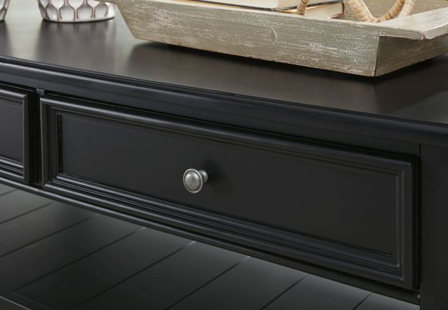 Signature Design by Ashley® Beckincreek Black Coffee Table-2